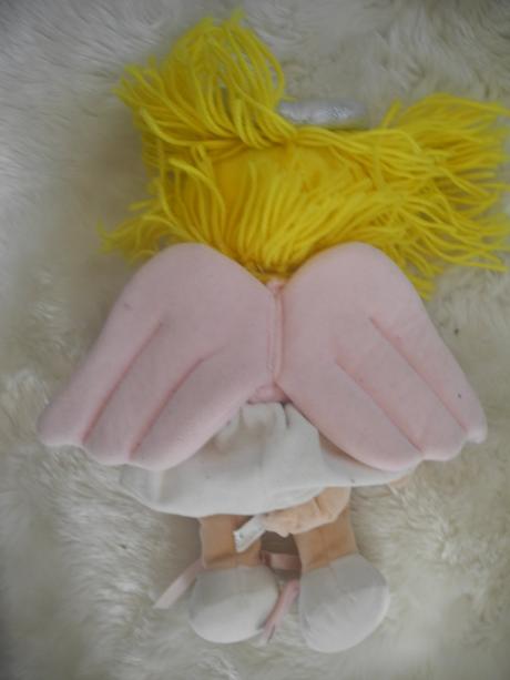 Látková panenka anděl, 