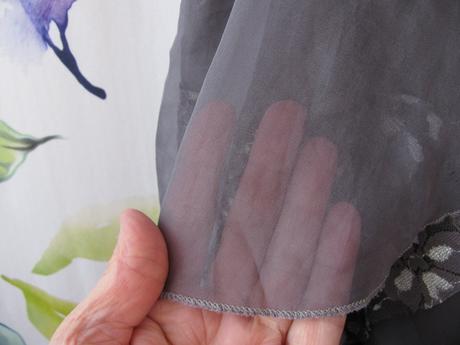 Společenské šedo fialové šaty topolino, topolino,122