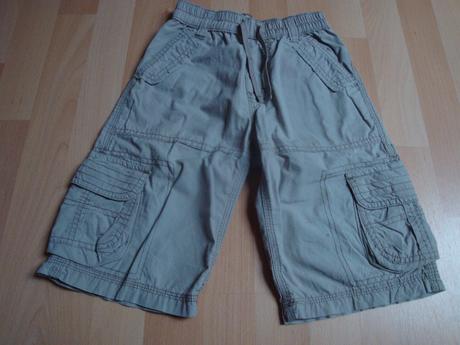 Kalhoty pro kluky - béžové, vel. 116, marks & spencer,110