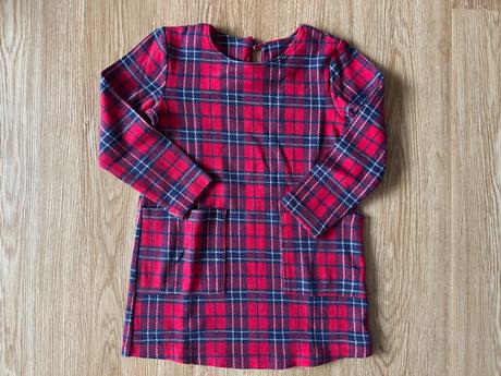 Dívčí kostkované šaty - lupilu, vel. 98/104, lupilu,98