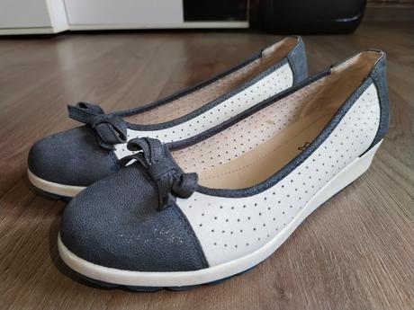 Lasocki kožené baleríny vel 39, lasocki,39