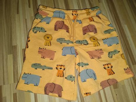 Meruňkové kraťasy se slony 110 matalan, matalan,110