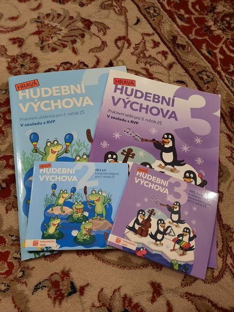 Hravá hudební výchova 2 a 3 + cd, 