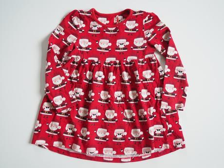 Šaty s vánočním motivem vel 98, 98