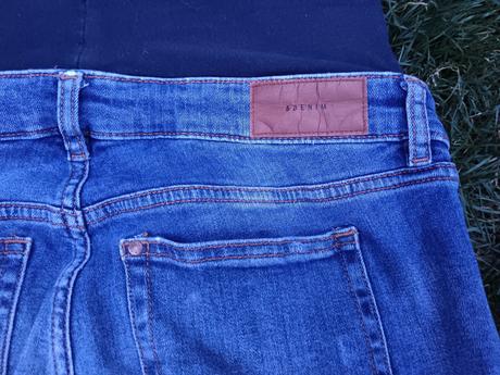 Těhotenské trhané/drbané rifleh&m slimboyfriend 38, h&m,38