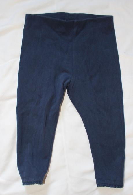 Op326. modré legíny 6-9 měs., next,74