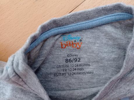 Triko dlouhý rukáv 86 lupilu mickey mouse, lupilu,86