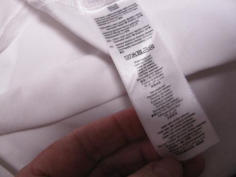 Bílé bavlněné elastické tričko hugo, 140