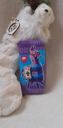 Dětská peněženka velká, pouzdro na mobil fortnite,