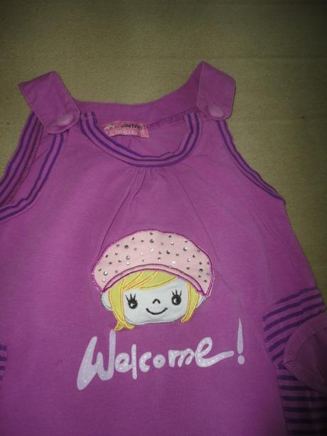 Krásná šato/tunička jintao, vel. 6-7 let, 116