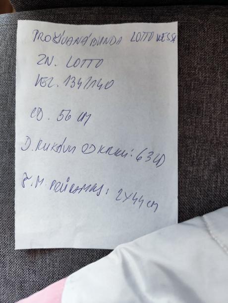 Prošívaná bunda lotto,vel.140/146, lotto,146