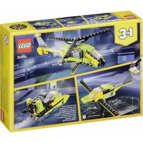 Lego creator 31092 dobrodružství s helikoptérou, 