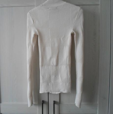 Bílý rolák roláček, amisu,xs