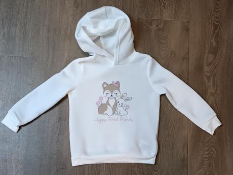 2x dívčí teplejší mikiny, disney,104