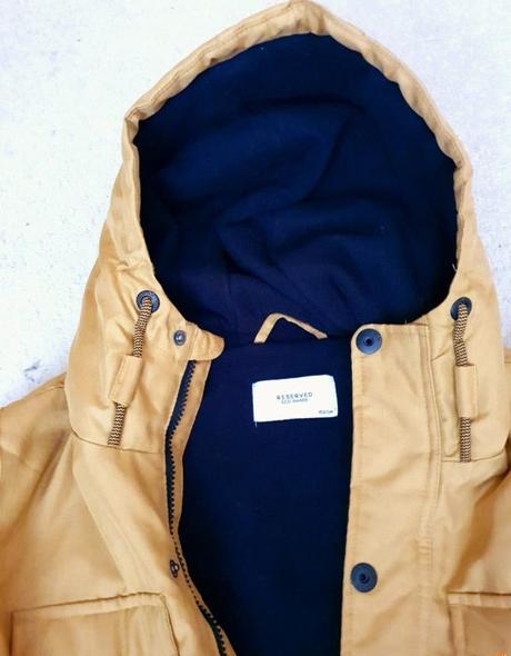 Zimní/podzimní bunda, parka, kabát, reserved,164