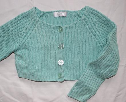 Op290. svetříkové bolerko 3-4 roky a déle, f&f,104