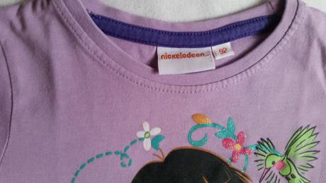 Dětské tričko s dlouhým rukávem dora, nickelodeon,92