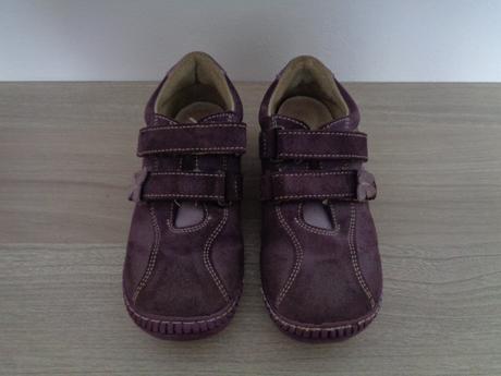 Kožené boty s motýlkem, pegres,30