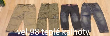 Kalhoty tepláky 98, 98