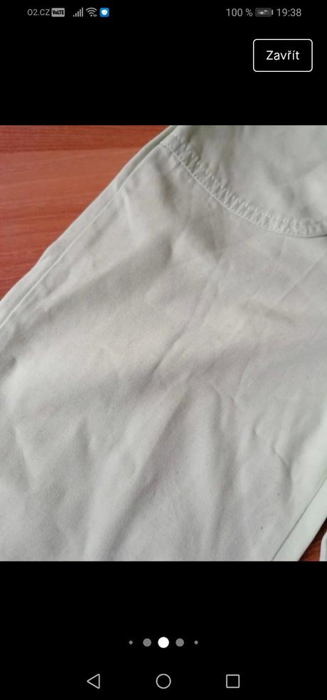 Dětské limetkové kalhoty, mothercare, mothercare,98