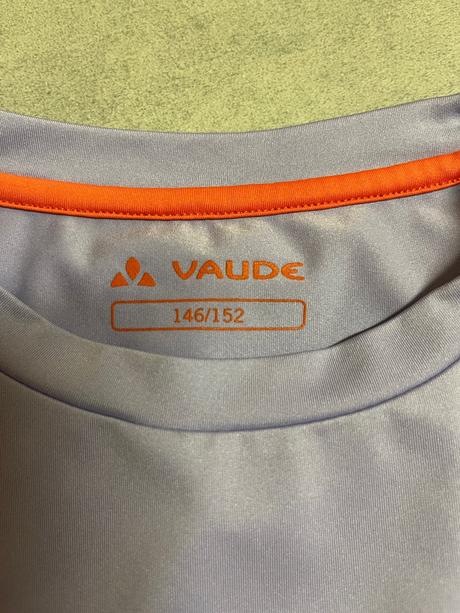 Tričko s uv ochranou vaude kids solaro 146/152, 146