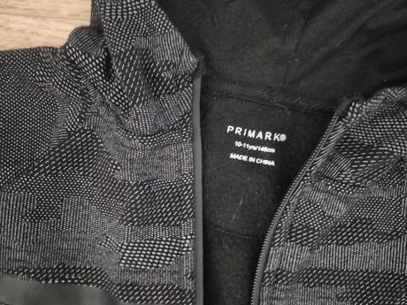 Rozepínací mikina s kapucou primark vel. 146, primark,146