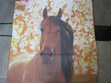 Dětské povlečení na velkou postel-koně, šířka (cm): 130,délka (cm): 200