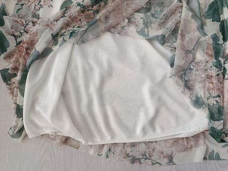 Dlouhá sukně s květy m,l, m