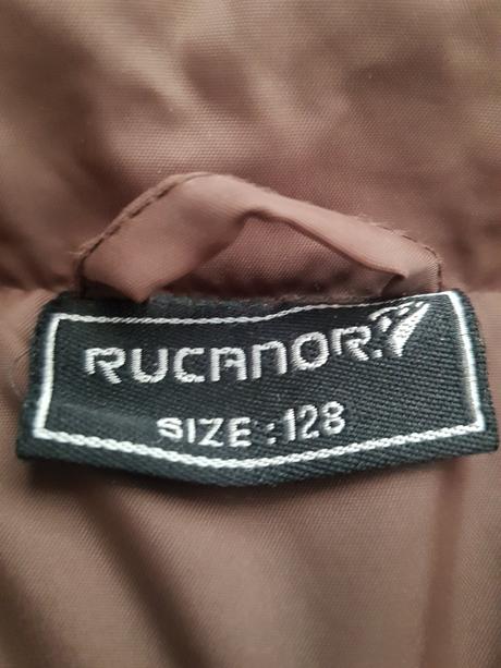 Krásná značková zimní bunda rucanor, 128