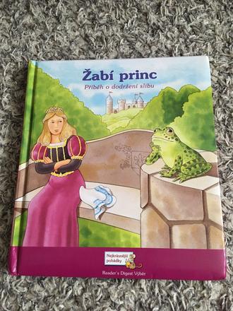 Knížka žabí princ,