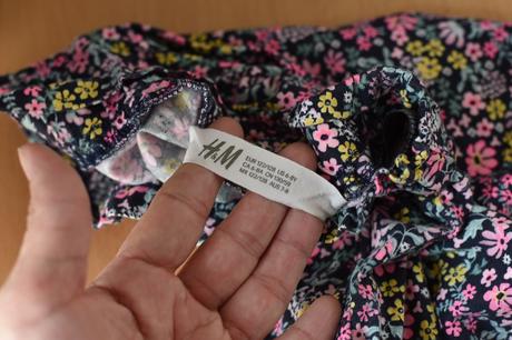 Kraťasy vel. 122 /128, h&m,122