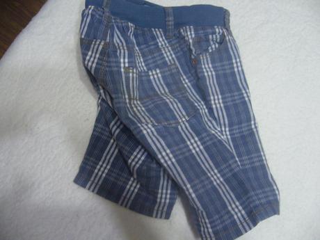 Frajerské bavlněné plátěné kratásky, h&m,92