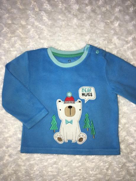 Modrá flísová mikina early days, early days,80