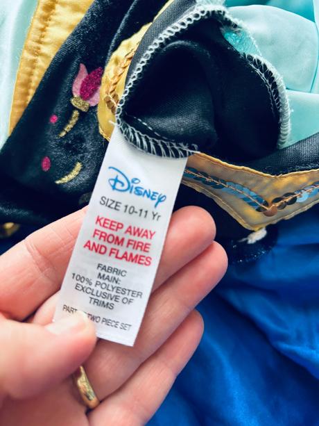 An8/ kostým anna frozen- v.10-11 let, 