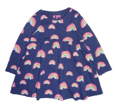 Bavlněné šatičky s duhami vel. 86, f&f,86