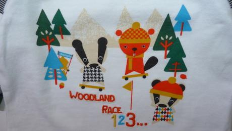 Bavlněné tričko s medvídky, miniclub,62