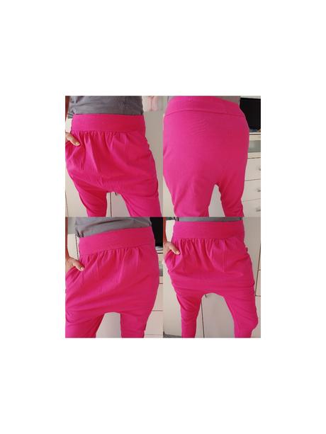 Růžové baggy zn."broadway" vel."m", broadway,m