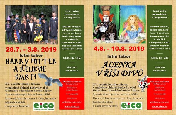 Volná místa na táboře v Ostravici
