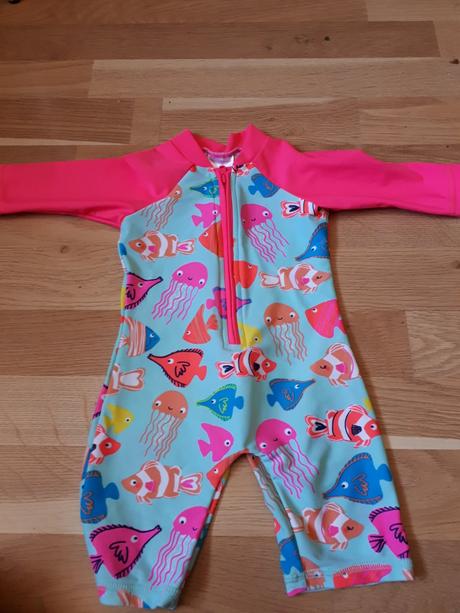 Plavkový overal s rybičky vel. 68, bluezoo,68