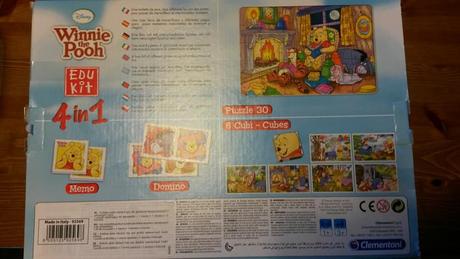Clementoni soubor her medvídek pooh 4 v 1,