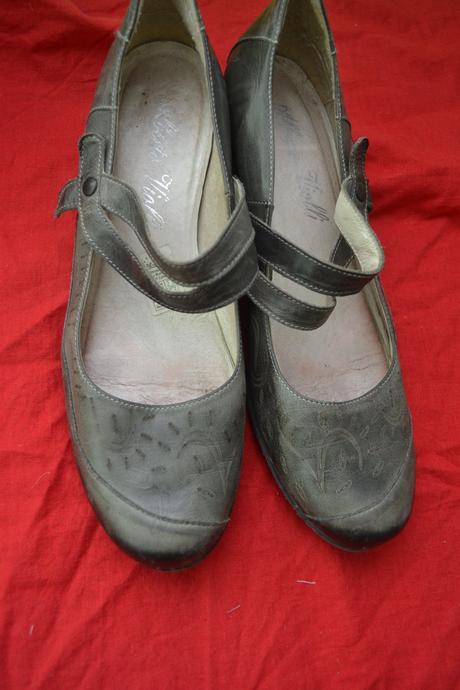 Kožené dámské boty v.40, 40