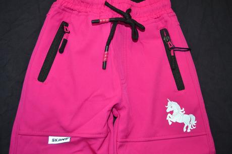 Softshellové kalhoty s fleece uvnitř,v.104, 104