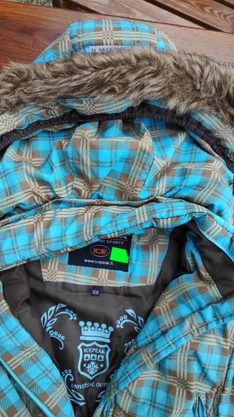 Zimní bunda ice peak vel.128, 128
