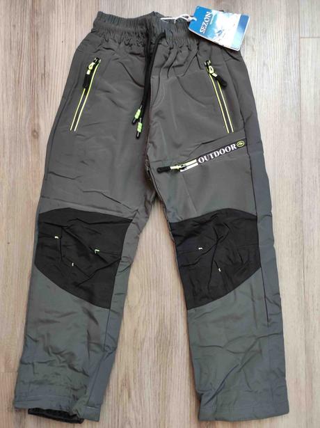 Zimní šusťákové kalhoty sezon 98-146, 98 - 146