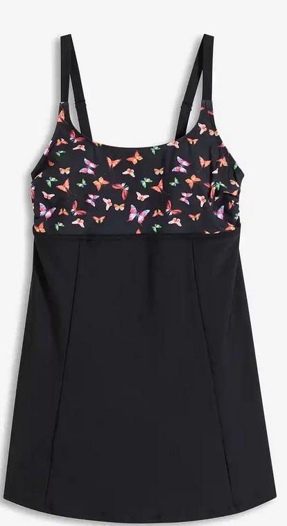 Plavkové šaty, bonprix,m