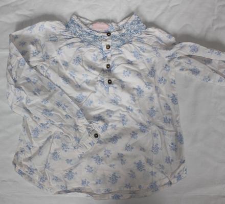 Ob33. něžná plátěná blůzka 9-10 let, next,140