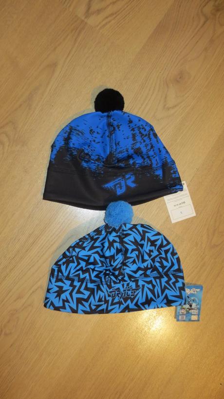 2x zimní funkční čepice dráče vel. s, 50-52 cm, s