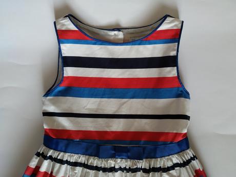 Pruhované šatičky, marks & spencer,104