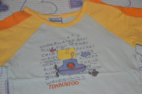 Tyrkysové tričko kr. rukáv, s ponorkou, timbuktoo,74