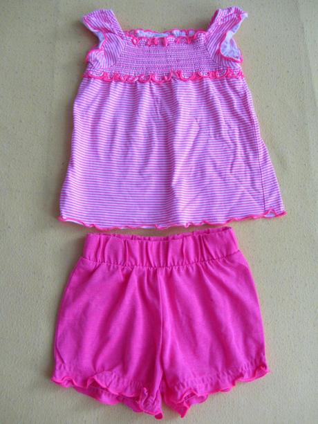 Letní tílko a kraťasy., baby club,68